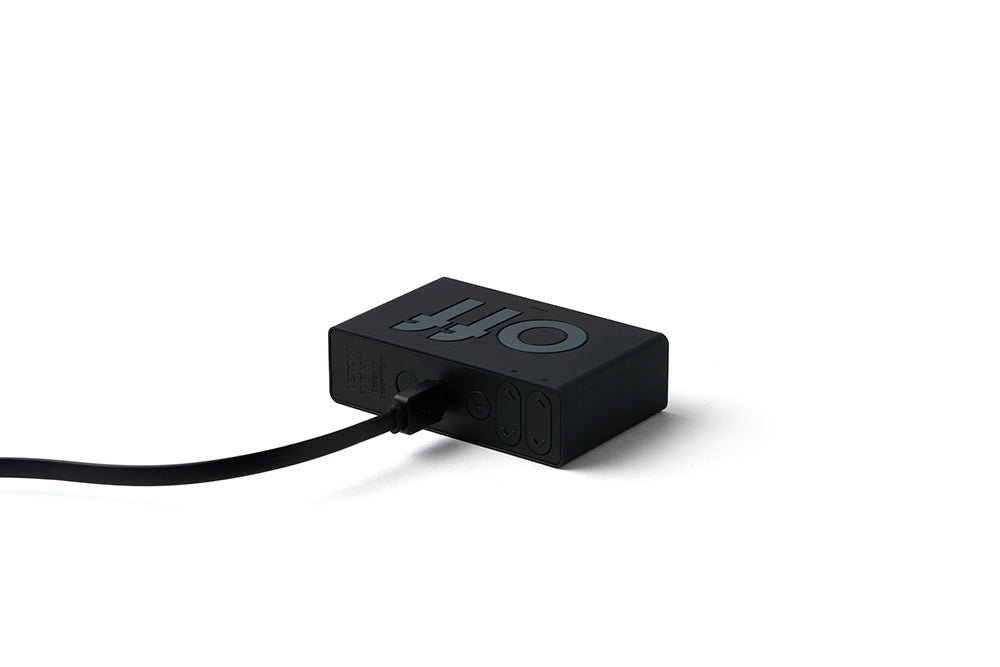 Lexon: Flip Travel Mini Alarm Clock - Black
