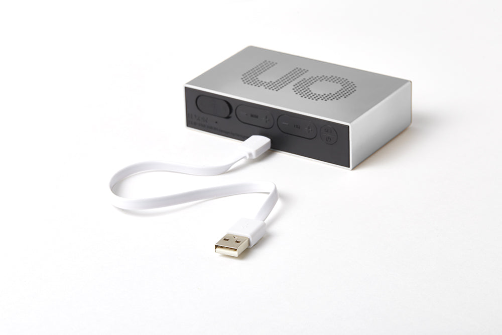 Lexon: Flip Premium Alarm Clock - Aluminum