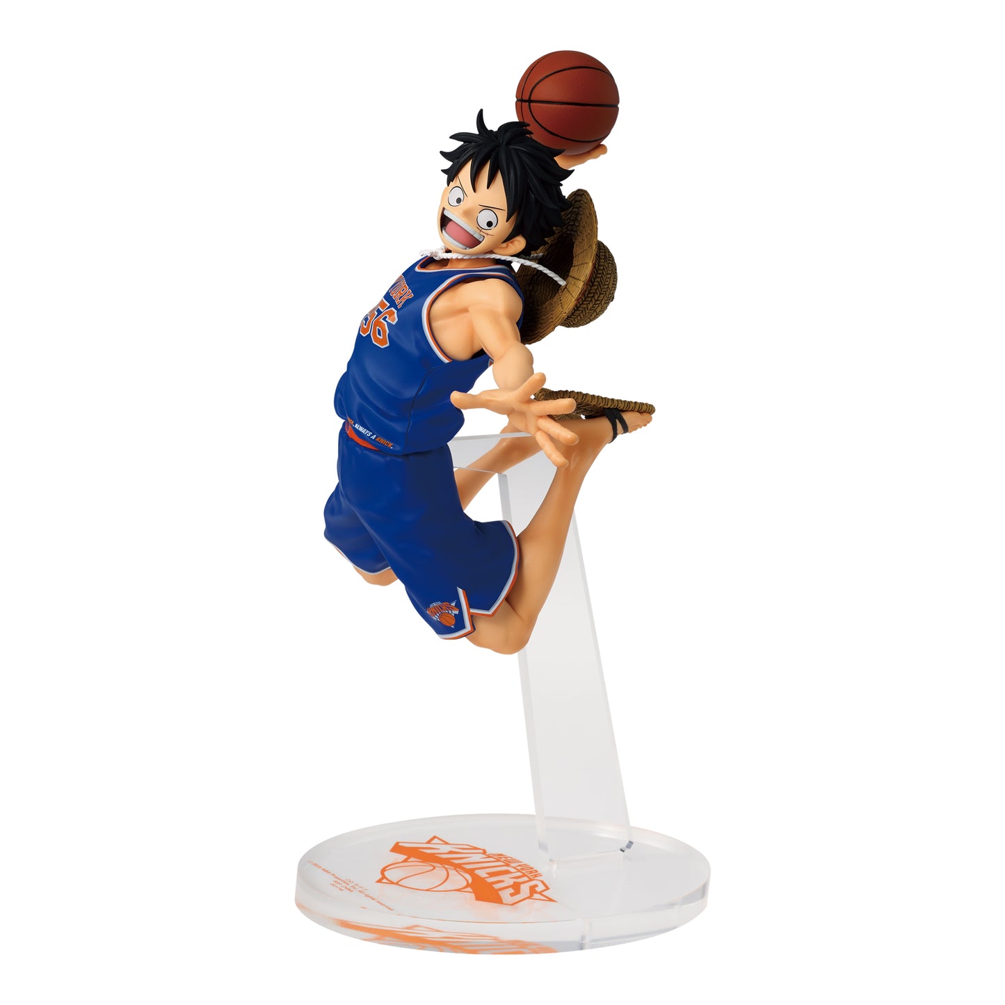 One Piece × NBA Master Stars Piece - Monkey D. Luffy (New York Knicks) Action Figure