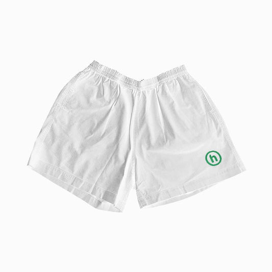 Hidden NY Collegiate Bodega Short White