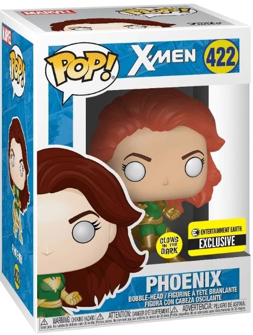Funko - X-Men - Phoenix - Glow in The Dark Entertainment Earth Exclusive - #442