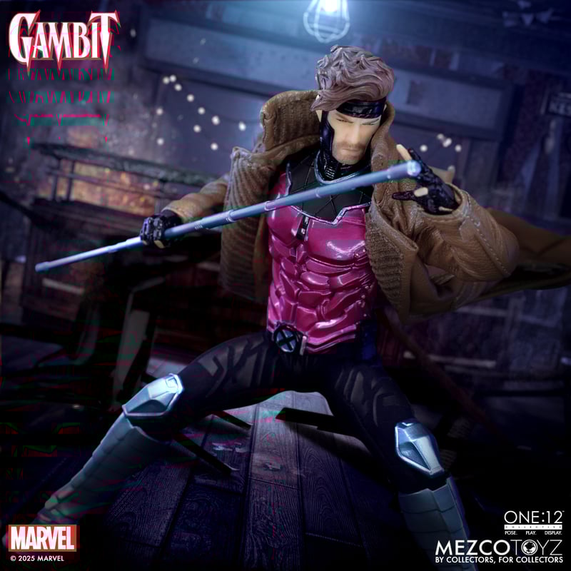 X-Men - Gambit - One:12 Collective - Mezco Toys (PRE-ORDER OCT 2025)