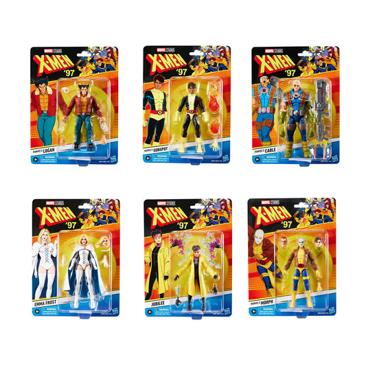 Marvel Legends - X-Men 97 Complete Set of 6 - SDCC 2025 - 6-inch Action Figures Wave 3 (PRE-ORDER NOVEMBER 2025)