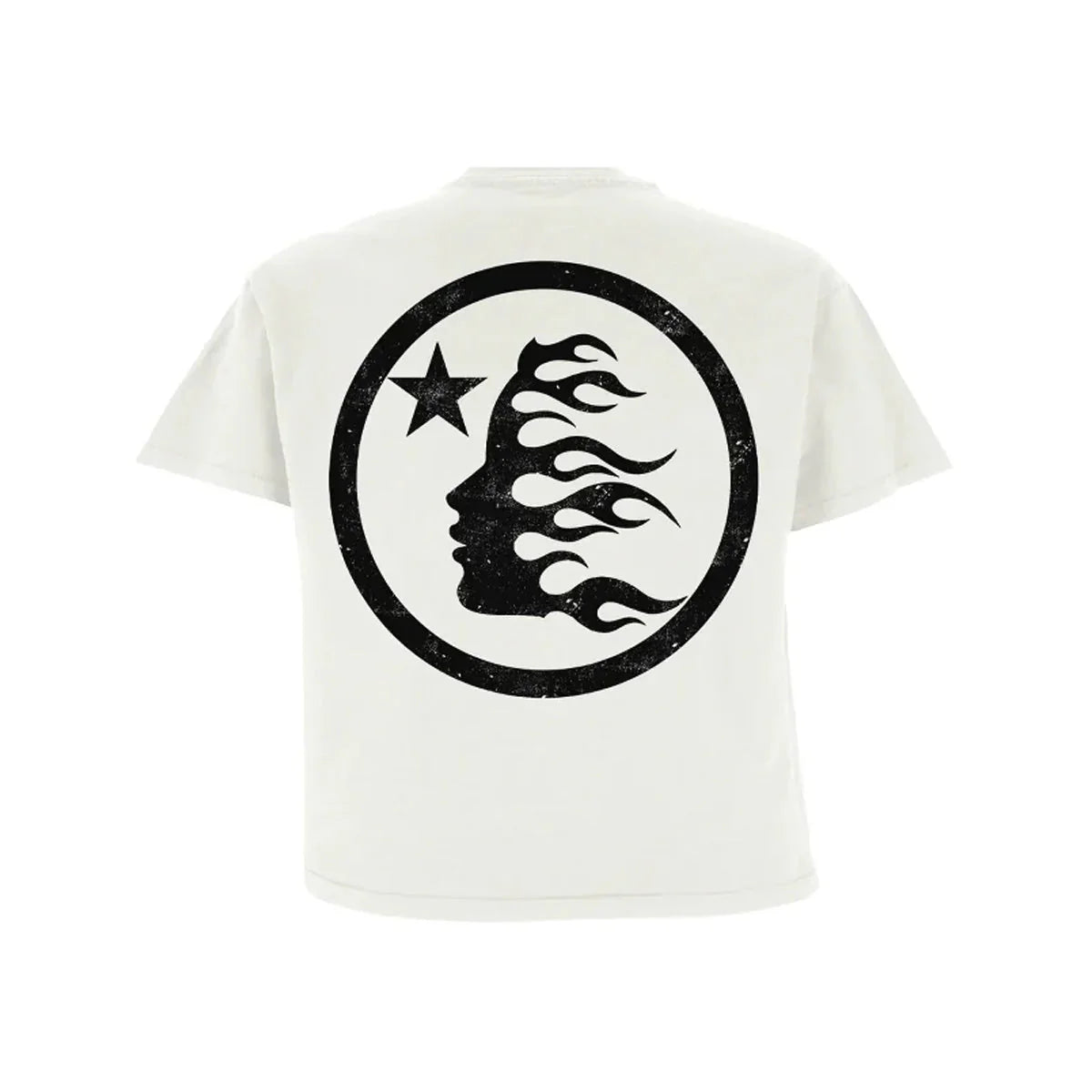 HELLSTAR CLASSIC LOGO TEE WHITE