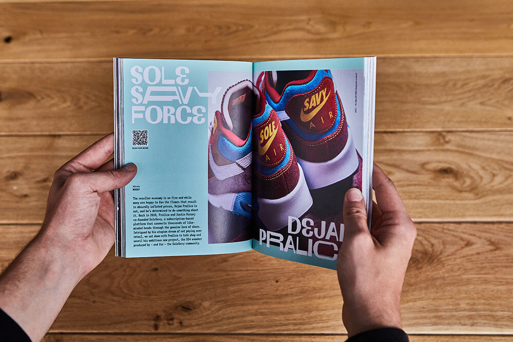 Sneaker Freaker Magazine Issue 47: Solesavy